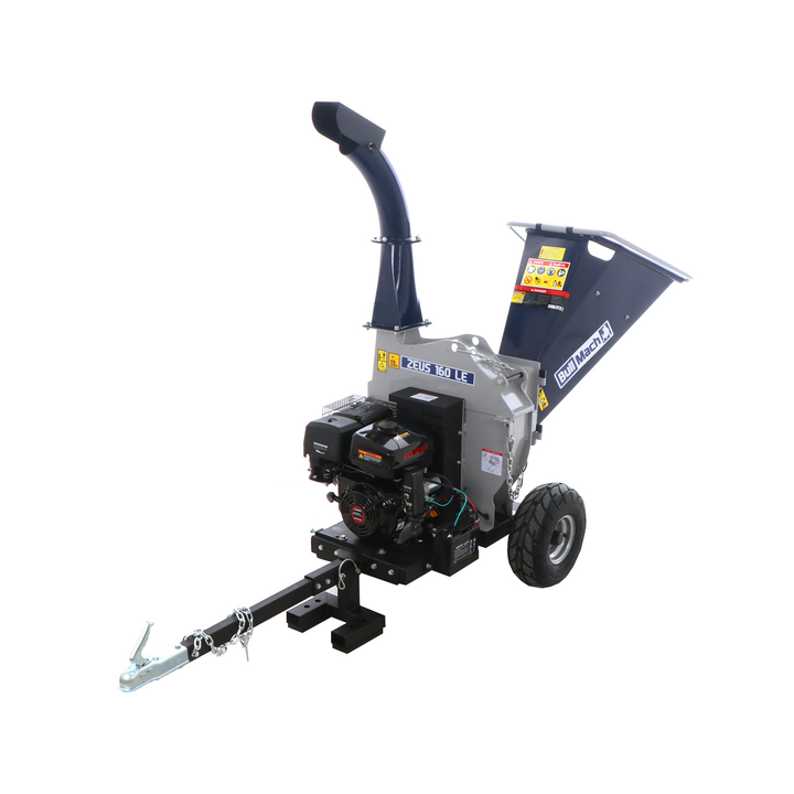 BullMach ZEUS 160 LE hinattava biomurskain Loncin 420 cm sähköstartti