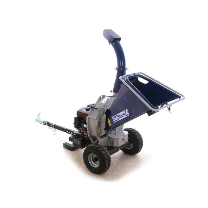 BullMach ZEUS 160 LE hinattava biomurskain, Loncin 420 cm³, sähköstartti