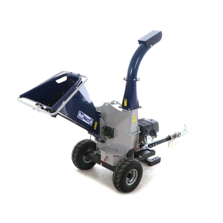 BullMach ZEUS 160 LE hinattava biomurskain, Loncin 420 cm³, sähköstartti
