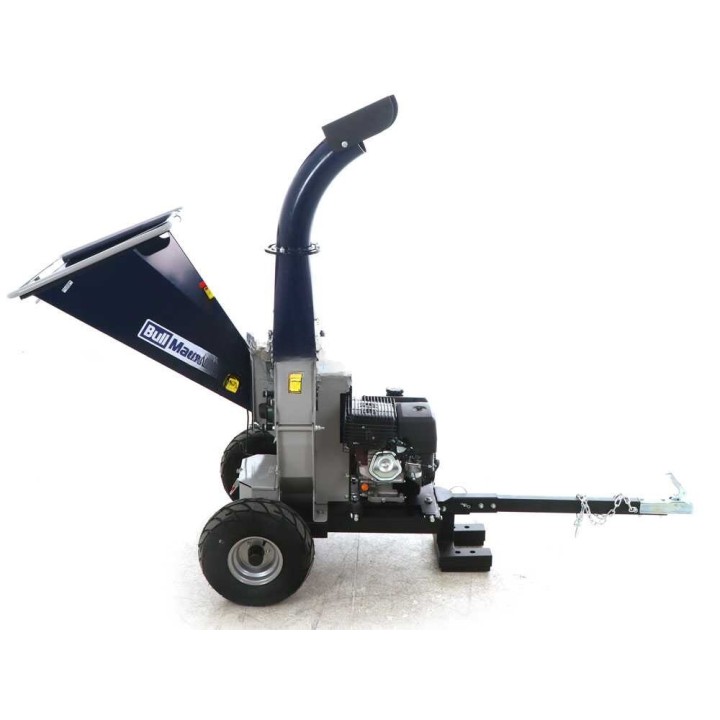 BullMach ZEUS 160 LE hinattava biomurskain, Loncin 420 cm³, sähköstartti