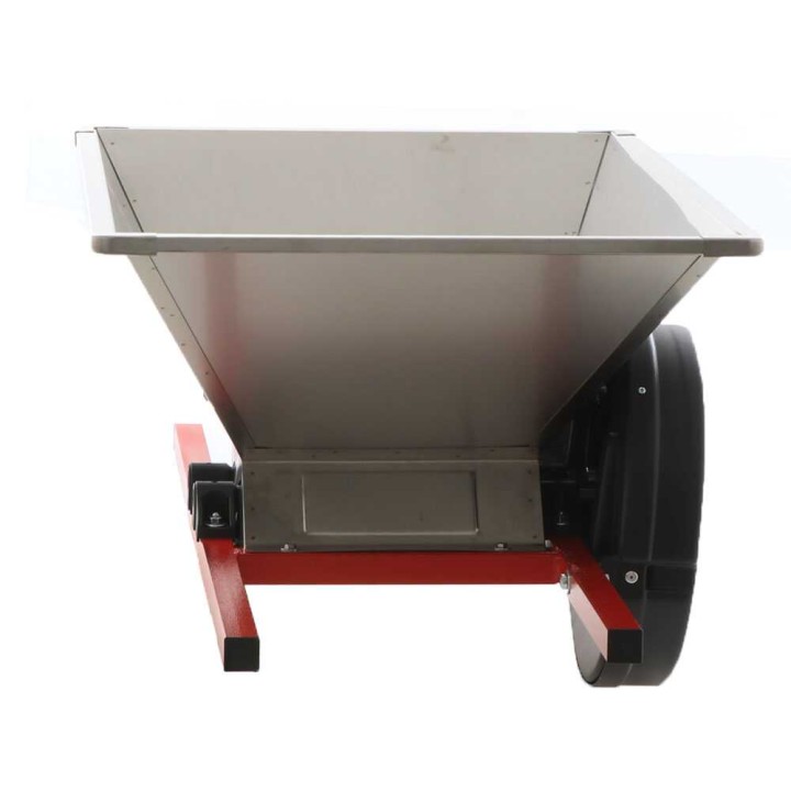 PIGMO INOX sähkökäyttöinen hedelmänmurskain, 1 HP, 230 V, ruostumaton teräs