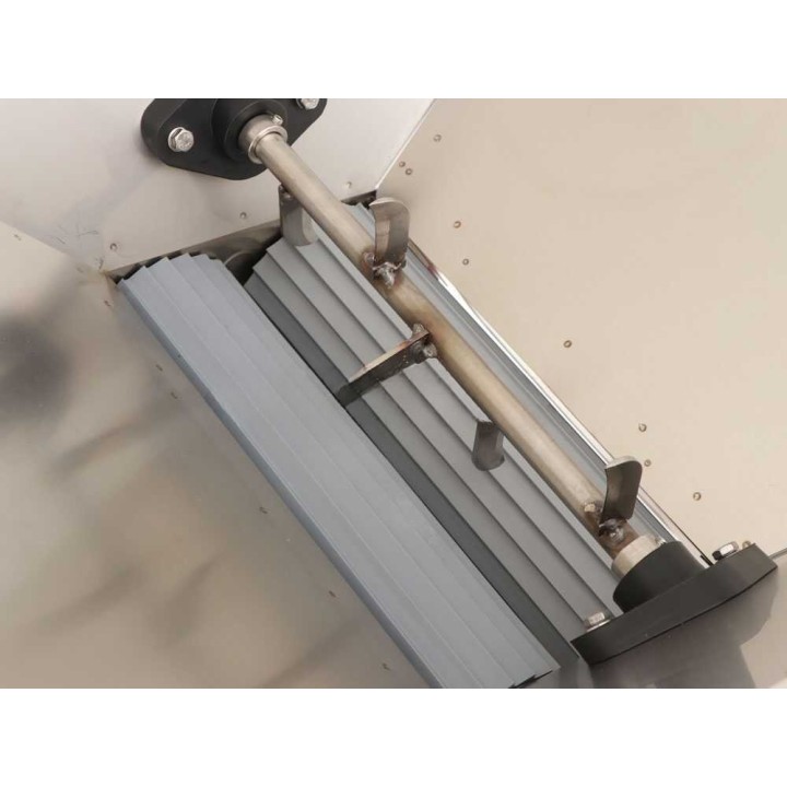 PIGMO INOX sähkökäyttöinen hedelmänmurskain, 1 HP, 230 V, ruostumaton teräs