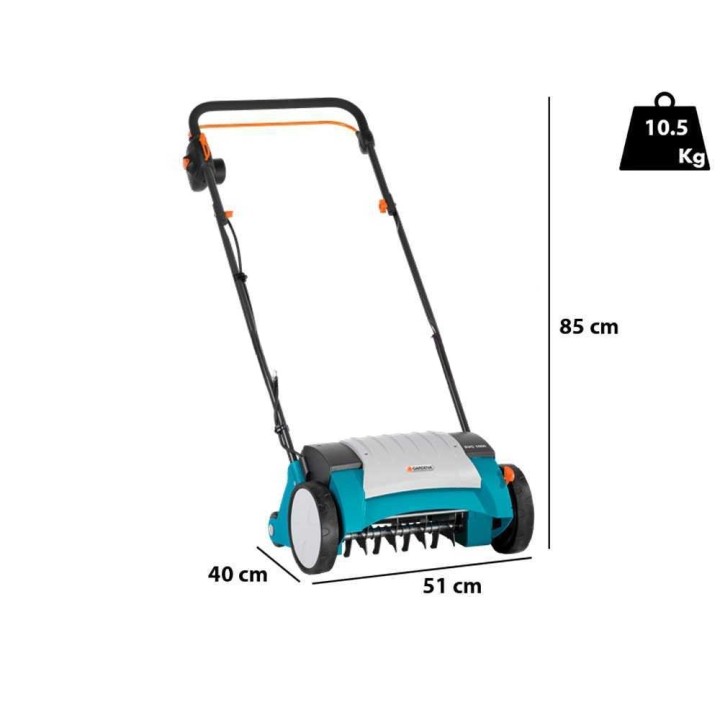 Gardena EVC 1000 sähkökäyttöinen pystyleikkuri, 1 000 W, 30 cm