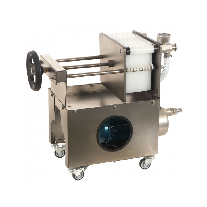 Grifo Professional Inox 10 levysuodatin viinille 10 levyä 0 5 HP ruostumaton teräs