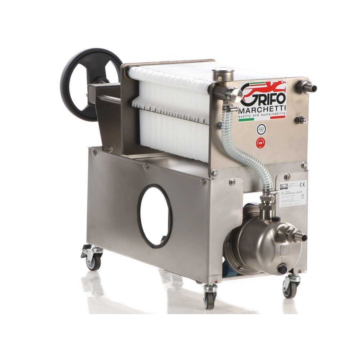 Grifo Professional Inox 30 levy- ja kartonkisuodatin, ruostumaton teräs