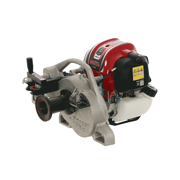Docma VF900 4 Nippon metsävinssi Honda GX50 865 kg 100 m köysi