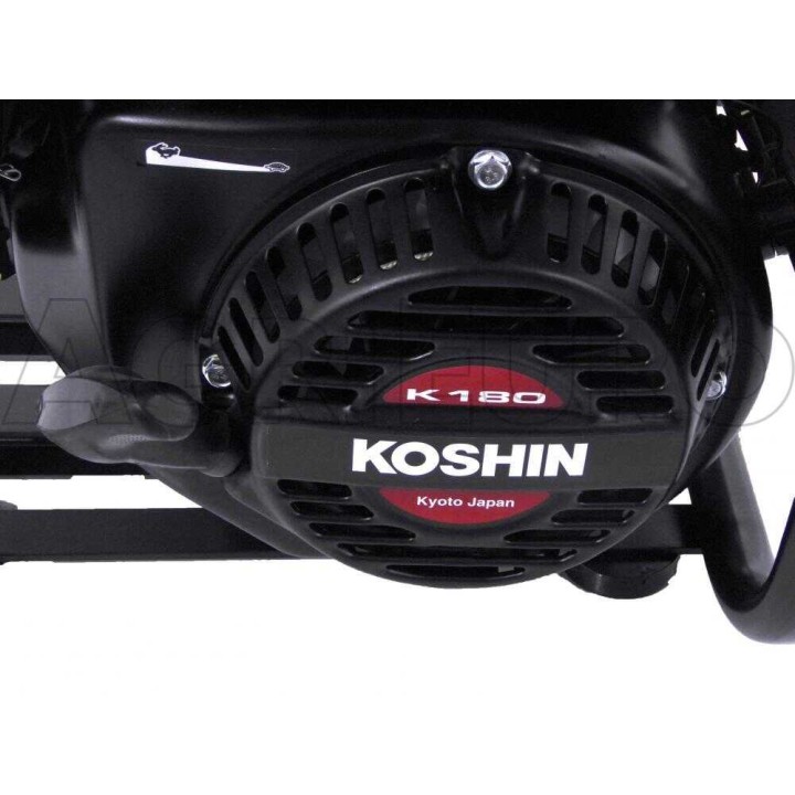 Koshin STV-50X moottoripumppu puolilikaiselle vedelle, 4,1 HP, 580 l/min
