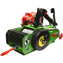 Docma VF150 auto 4 GX50 metsävinssi Honda GX50 80 m vaijeri 1 210 kg