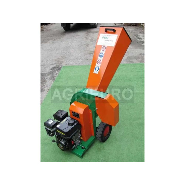 BIO S2 65A biomurskain oksille, Loncin 190 cm³, 6,5 HP, 50 mm