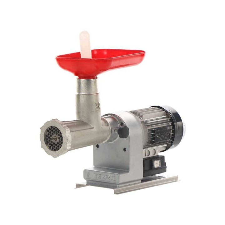 Tre Spade TC-22 EL ECO sähköinen lihamylly, 600 W, nro 22, 160 kg/h