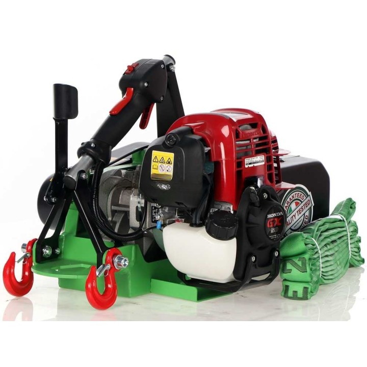 Docma VF150 auto-4 GX50 -metsävinssi, Honda 1,9 HP, vaijeri 60 m / 6 mm