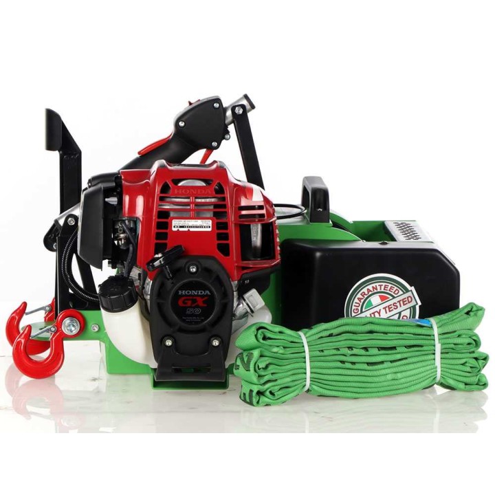 Docma VF150 auto-4 GX50 -metsävinssi, Honda 1,9 HP, vaijeri 60 m / 6 mm