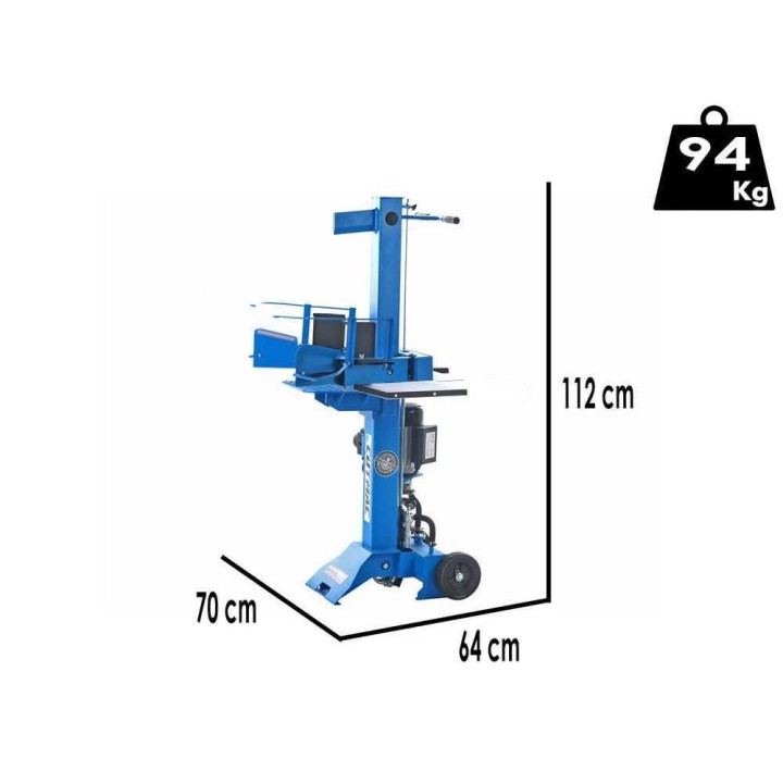 Docma SVG650 220 PLUS pystymallinen klapikone, 2 200 W, 6,5 t