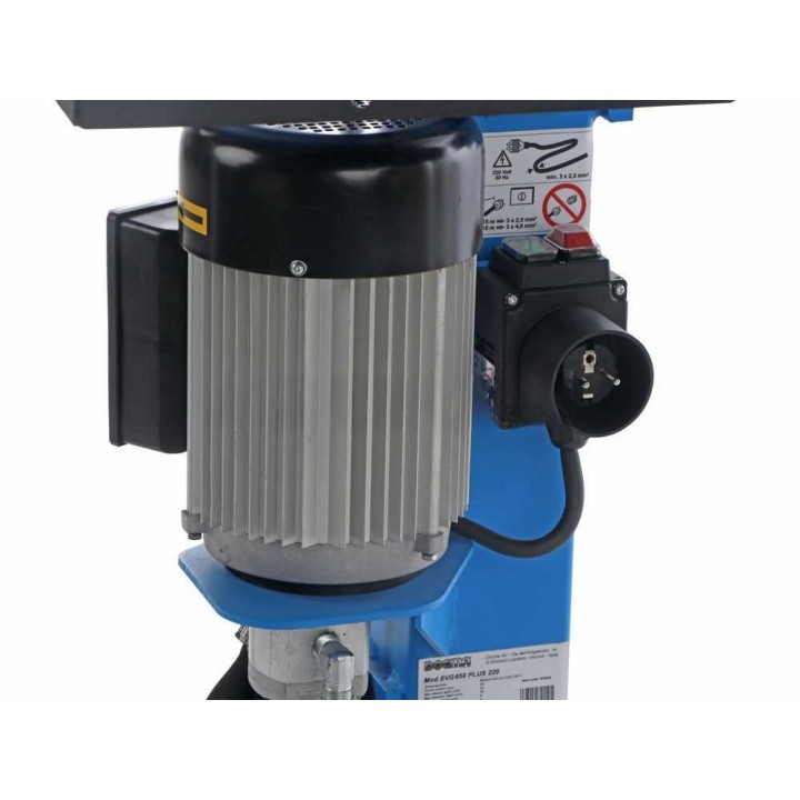 Docma SVG650 220 PLUS pystymallinen klapikone, 2 200 W, 6,5 t