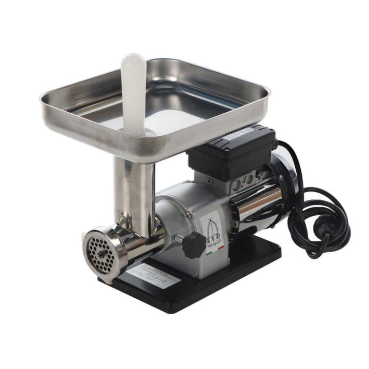 Tre Spade TC-8 Inox sähköinen lihamylly, 300 W, nro 8, ruostumaton teräs