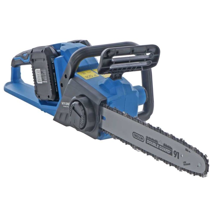 Hyundai LCGC777-3 akkumoottorisaha, 35 cm, 2 × 20 V 4 Ah