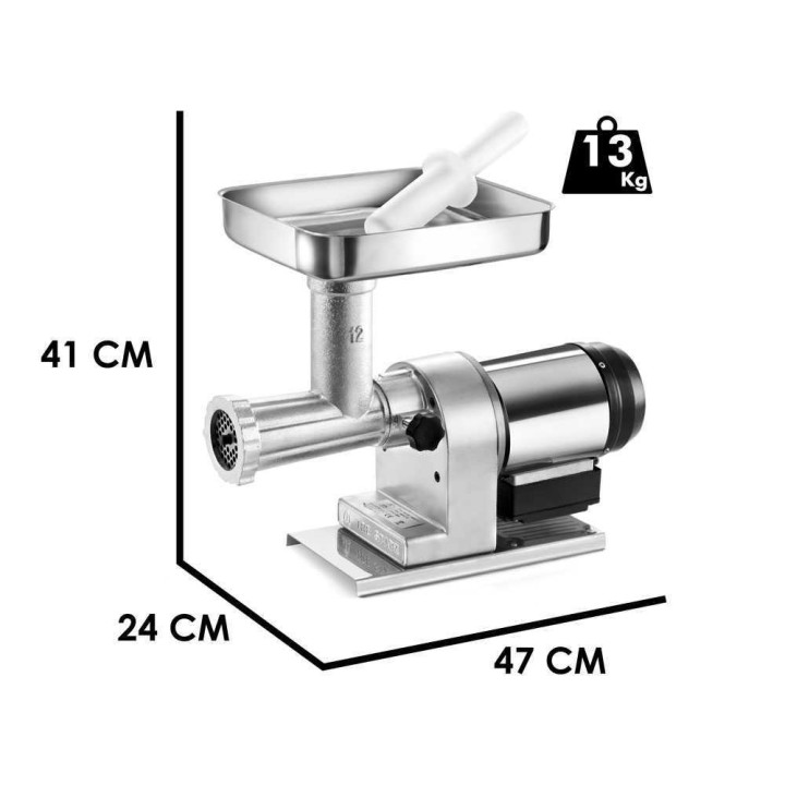 Tre Spade TC-12 EL 160/Elegant sähkölihamylly, 480 W, nro 12