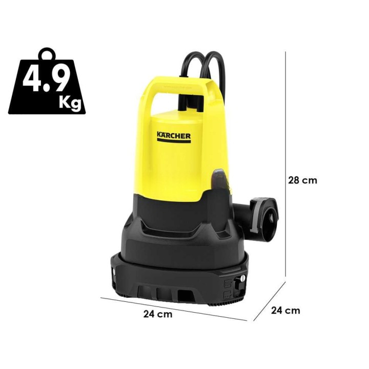 Karcher SP 16.000 Dual uppopumppu, 550 W, kirkkaalle ja likaiselle vedelle