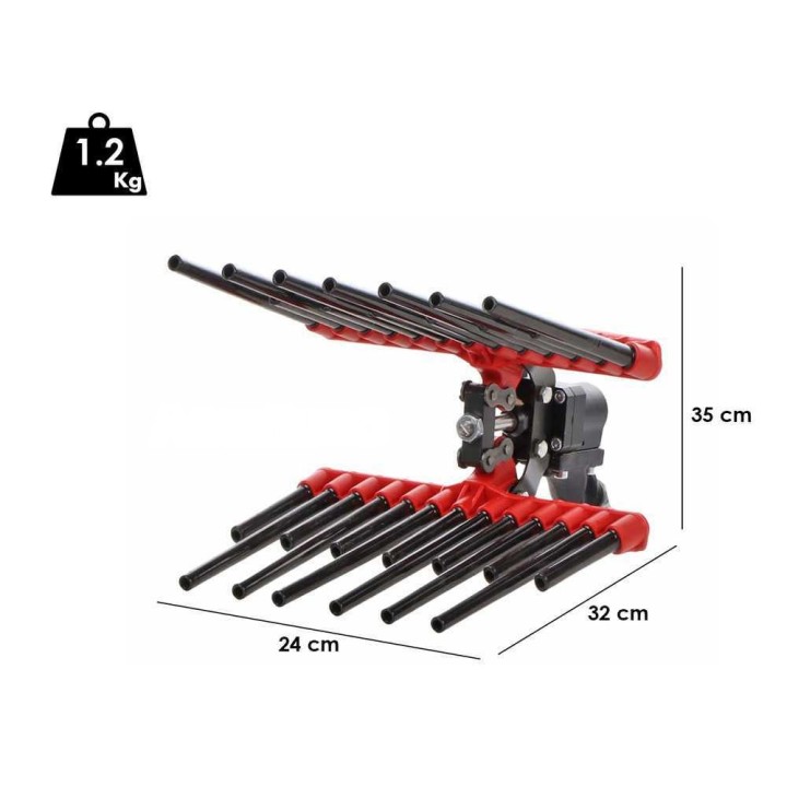 Ferroni Red Line 26 pneumaattinen oliivinkorjuulaite, 1 300 iskua/min, 6–8 bar