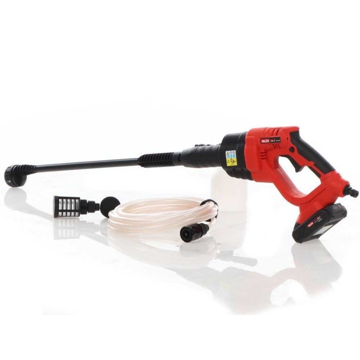 Valex M-LI18 akkukäyttöinen painepesupistooli, 18 V, 2 Ah