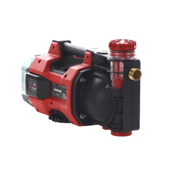 Einhell AQUINNA 18/30 F Led akkukäyttöinen puutarhapumppu, 18 V, 3 000 l/h