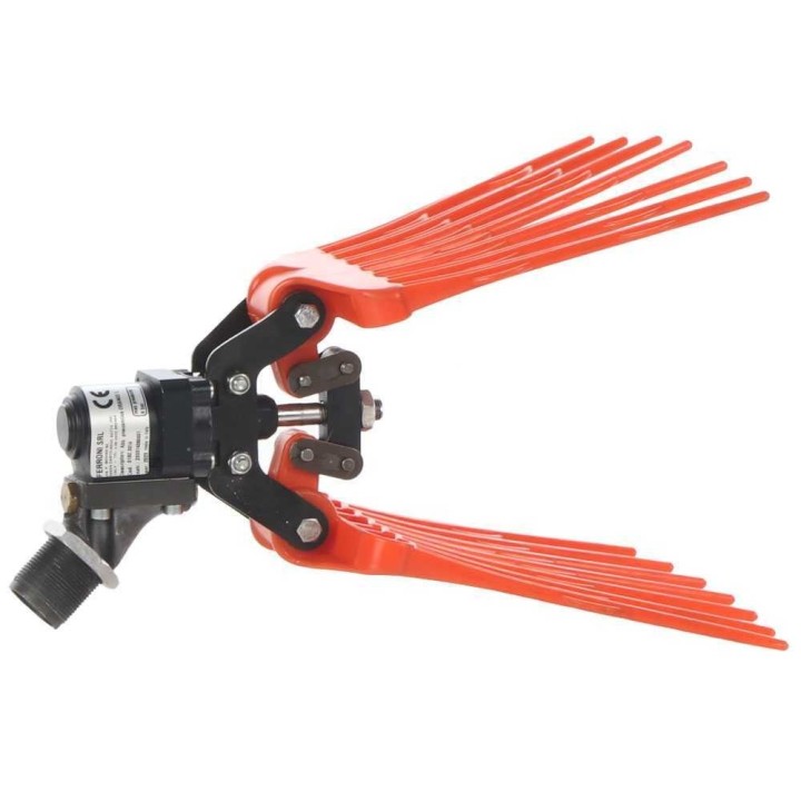 Ferroni Orange Line pneumaattinen oliivinkorjuulaite, 1 300 iskua/min, 6–8 bar, 200 l/min