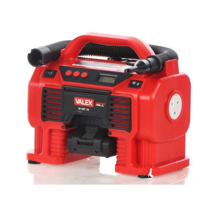 Valex M-MC18 akkukompressori, 18 V, 11 bar, ilman akkua ja laturia