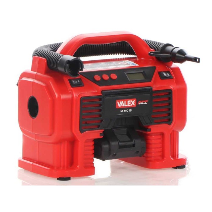 Valex M-MC18 akkukompressori, 18 V, 11 bar, ilman akkua ja laturia