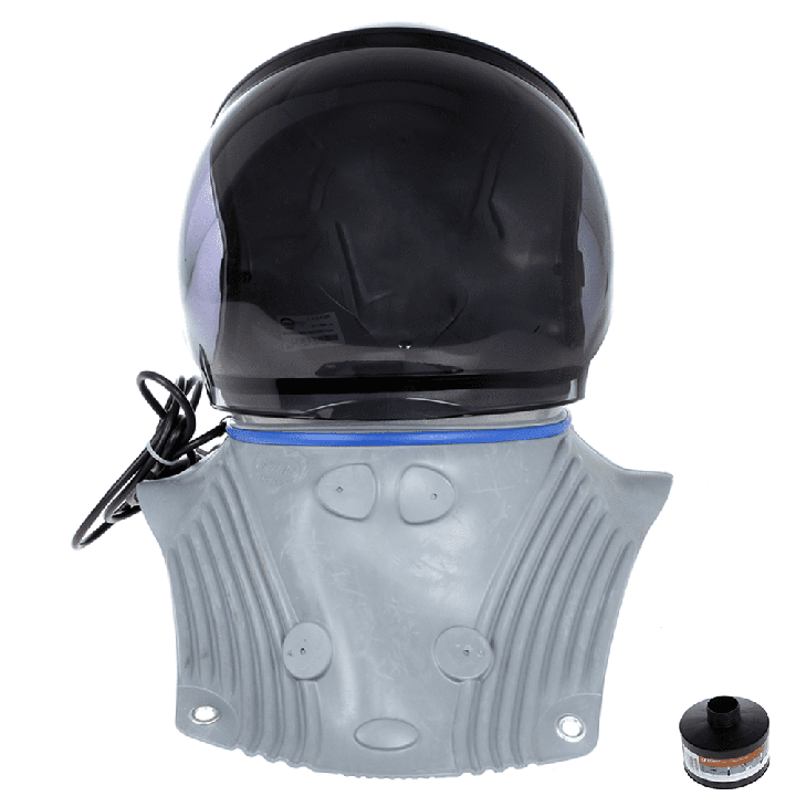 Multifilter Standard ventiloitu suojakypärä 12 V rintatuki