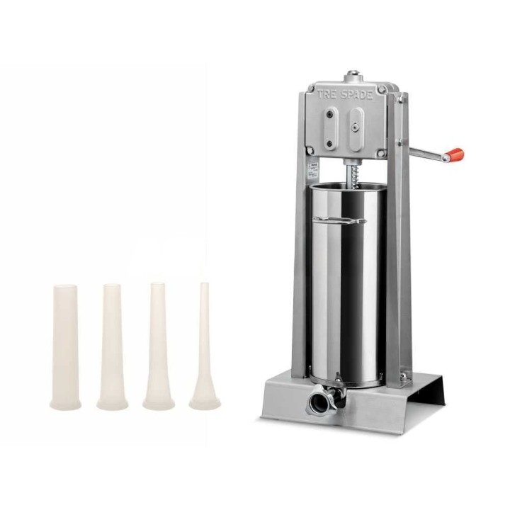 Tre Spade 15/V Deluxe manuaalinen täyttökone, 15 kg, ruostumaton teräs
