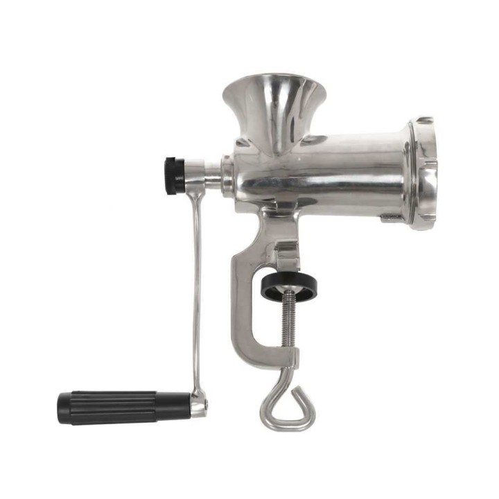 Tre Spade TC-8/3 USI INOX manuaalinen lihamylly, ruostumaton teräs, 3 in 1