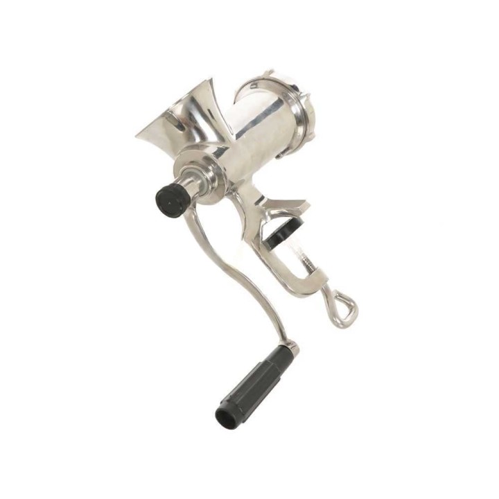 Tre Spade TC-8/3 USI INOX manuaalinen lihamylly, ruostumaton teräs, 3 in 1
