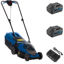 Hyundai ZE33 D40 akkuruohonleikkuri 40 V 33 cm silppuava toiminto