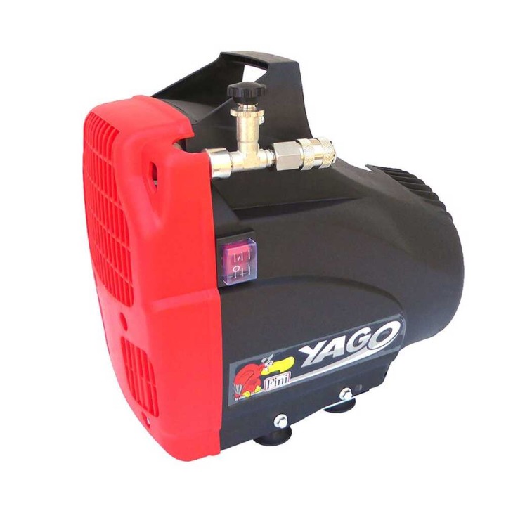 Fini Yago 1850 öljytön kannettava kompressori 1 5 HP 230 V