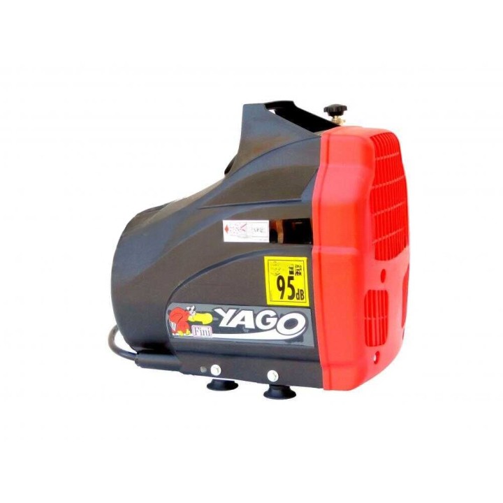 Fini Yago 1850 öljytön kannettava kompressori, 1,5 HP, 230 V