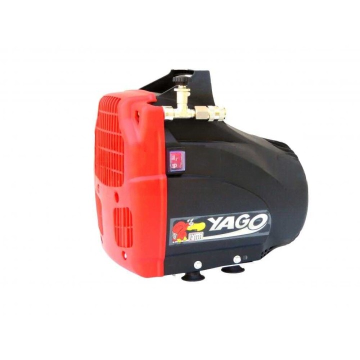 Fini Yago 1850 öljytön kannettava kompressori, 1,5 HP, 230 V