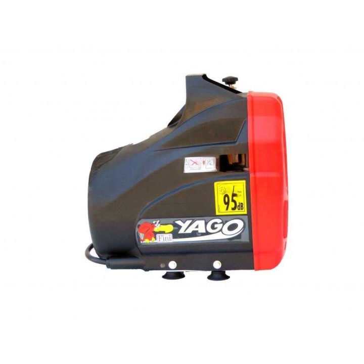 Fini Yago 1850 öljytön kannettava kompressori, 1,5 HP, 230 V