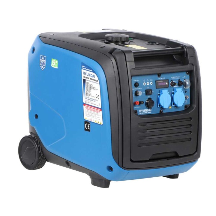 Hyundai H4500iE invertterigeneraattori, 4 kW, 230 V, trolley-malli