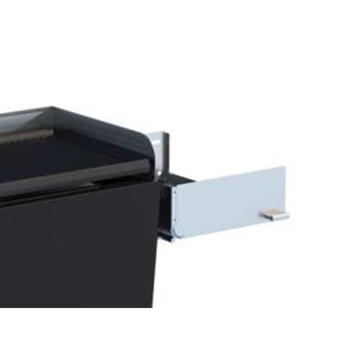 Linea VZ Party nero pellettigrilli, 60 × 38 cm, pyörillä