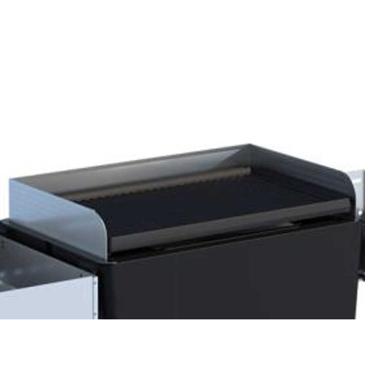 Linea VZ Party nero pellettigrilli, 60 × 38 cm, pyörillä
