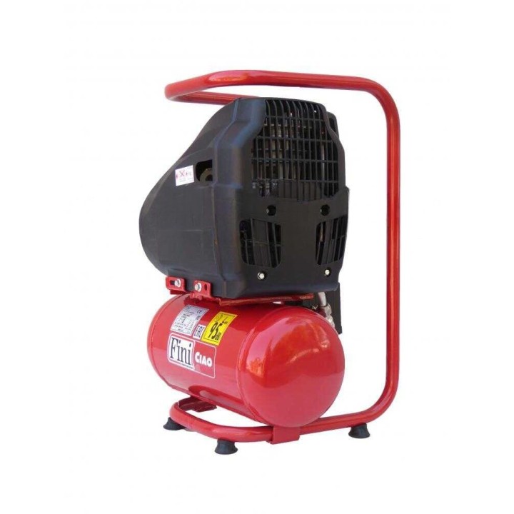 Fini Ciao 6 öljytön kannettava kompressori, 1,5 HP, 6 l, 8 bar