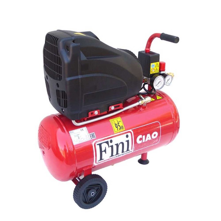 Fini Ciao 24 öljytön sähkökompressori 1 5 HP 24 l 230 V