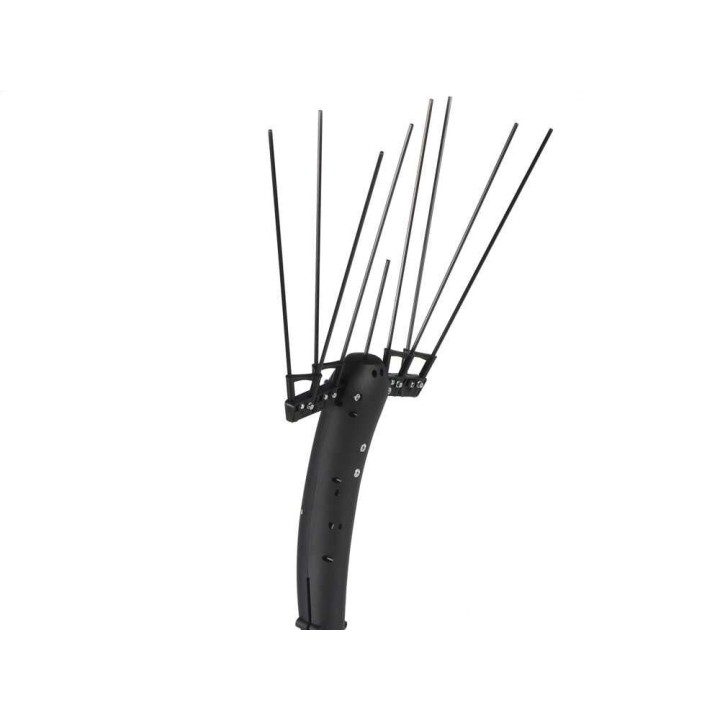 Brumi Etna 12V sähköinen oliivinkorjuukampa, alumiinivarsi 235–320 cm, 370 W