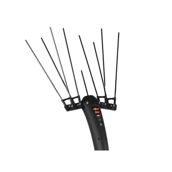 Brumi Etna 12V sähköinen oliivinkorjuukampa, alumiinivarsi 235–320 cm, 370 W