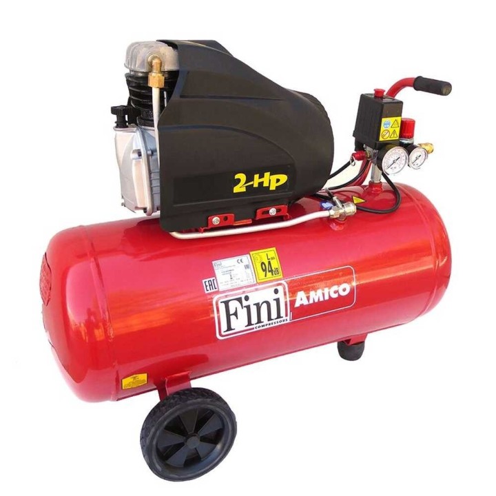 Fini Amico 50 SF 2500 sähkökompressori 2 HP 50 l 8 bar