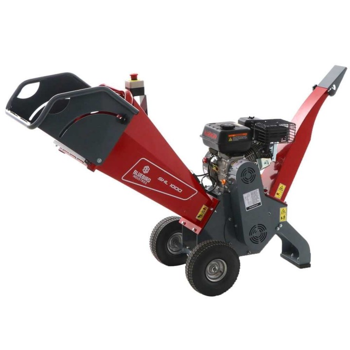 Blue Bird SHL 1000 biotrituratori, Loncin V200F 196 cm³, 6,5 HP, 65 mm