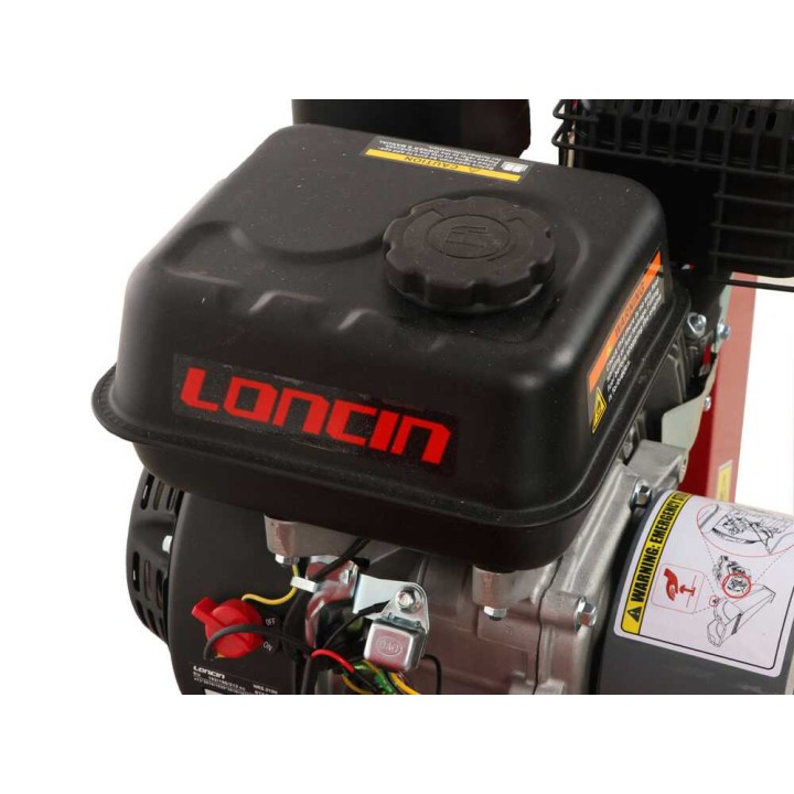 Blue Bird SHL 1000 biotrituratori, Loncin V200F 196 cm³, 6,5 HP, 65 mm