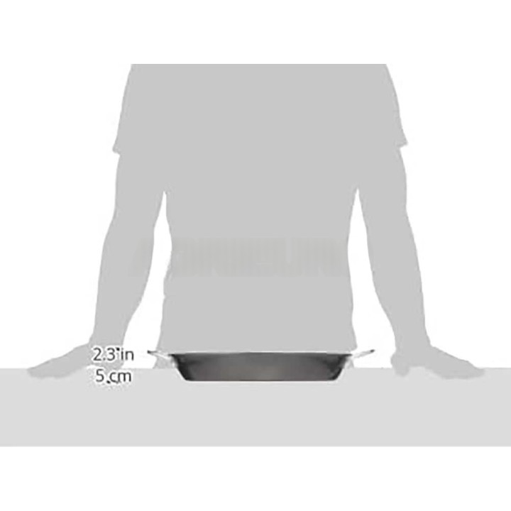 Campingaz Culinary Modular -paellapannu, ruostumaton teräs, 35 × 35 × 5 cm