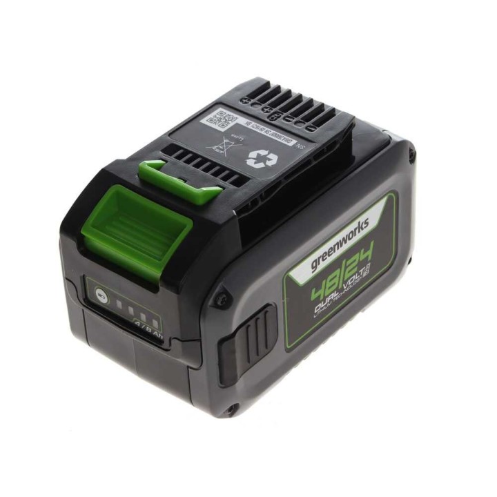 Greenworks 48/24 V 4/8 Ah litiumakku Dual Volt -tuotteisiin