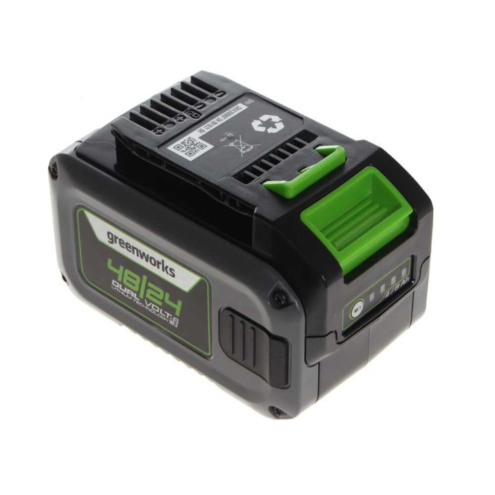 Greenworks 48/24 V 4/8 Ah litiumakku Dual Volt -tuotteisiin